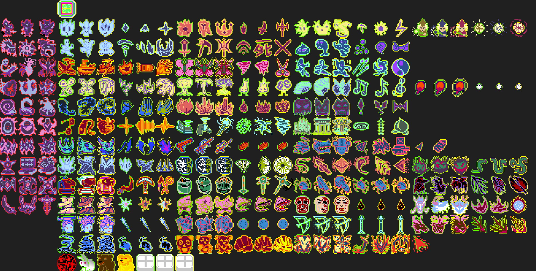 Pans Survivor Chess Sprite Sheet